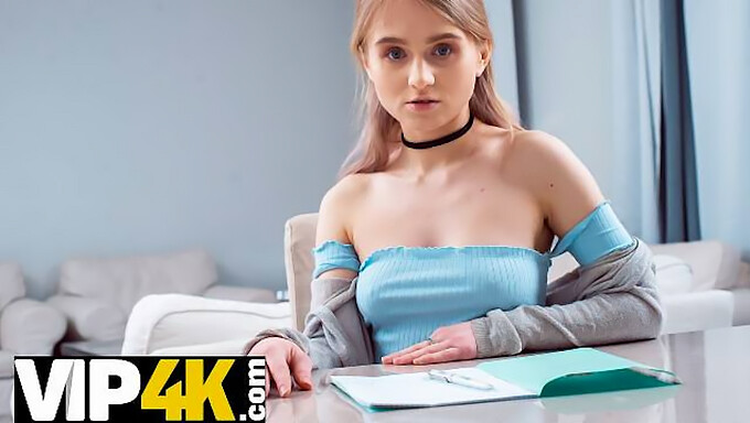 Busty Blond Teenager Får Sin Fisse Slikket Og Kneppet I Pov