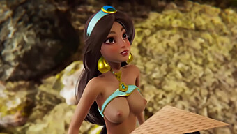 Disney Futa: Jasminen Kermainen Yllätys Rayalle 3d:Ssä