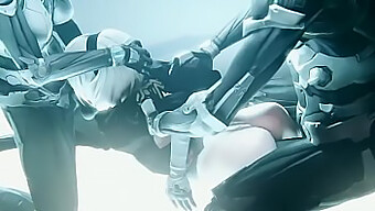 L'Esplorazione Sensuale Del Robot Nier Automata 2b In Hd