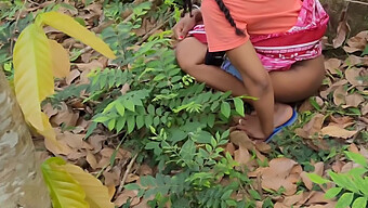 Blacked Outdoors: Teen Girl Pees In The Woods