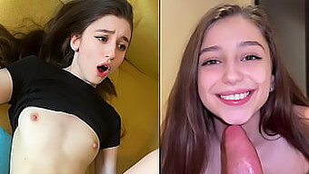 Petite College Girl Gets Brutal Deepthroat In Dorm Room