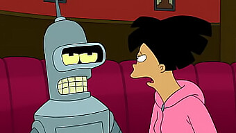 Amy Si Diverte In Una Partita Eccitante Con Bender