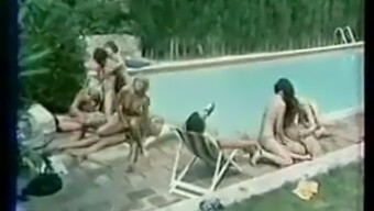 Vintage Französische Erotik: Eine Wilde Orgie Aus Den 70ern