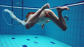 European 18-Year-Old Diana Zelenkina'S Softcore Underwater Nudity