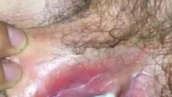 Creamy Cunt Close-Up With Anal Fingering