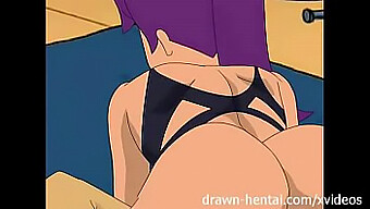 Ménage À Trois Hentai Com Morena Curvilínea E Peitos Grandes