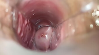 Intense Vaginal Orgasm Captured In Close-Up View