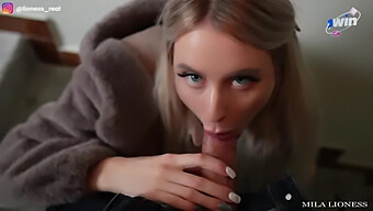 Cumshot Compilation: Blonde Babe'S Deepthroat Skills And Cum Swallowing