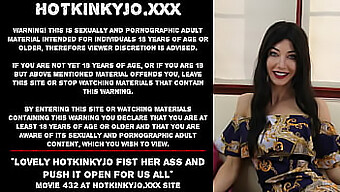 การขยายทวารหนักของ Hotkinkyjo แสดงให้เห็นอย่างชัดเจนในรายละเอียด