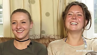 Sofie'S Initial Lesbian Encounter Recorded For A Massage Video