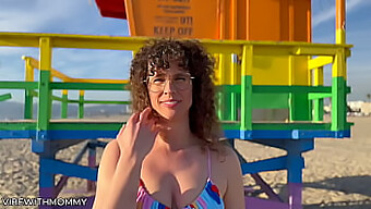 Curvy Jewish Milf'S Spontaneous Encounter With A Stranger At The Beach Leads To Passionate Sex